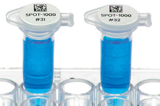 Laser Tough-Spots® On Sheets, 3/8", White, PK 20