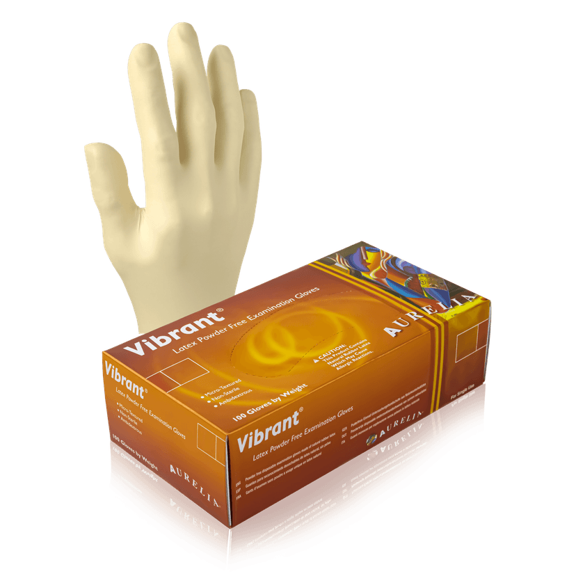 Supermax Aurelia® Vibrant® Latex Gloves X-Large