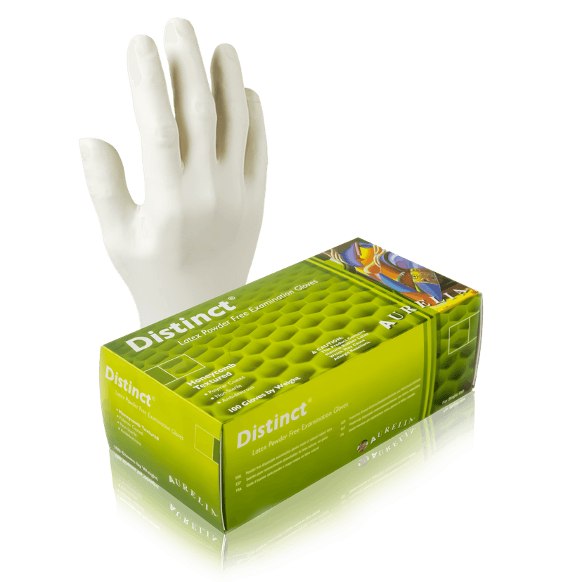 Supermax Aurelia® Distinct® Latex Gloves Medium