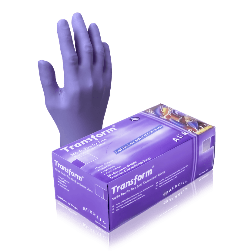 Supermax Aurelia® Transform® Nitrile Gloves Small