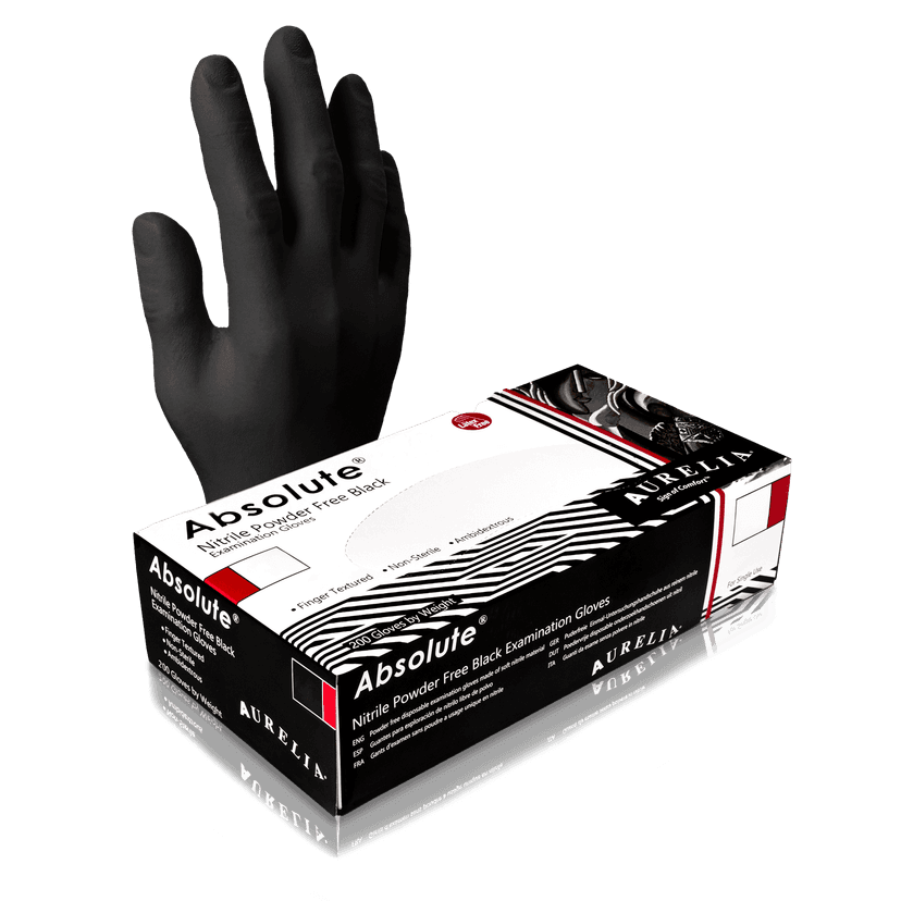 Supermax Aurelia® Absolute® Nitrile Gloves Large