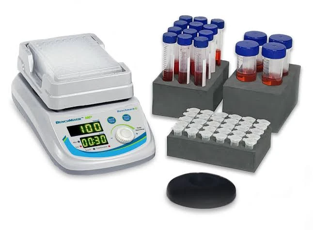 Benchmark Scientific BenchMixer MP Vortex Mixer Microplate Tube Timer BV1007 | LIGHT LABS