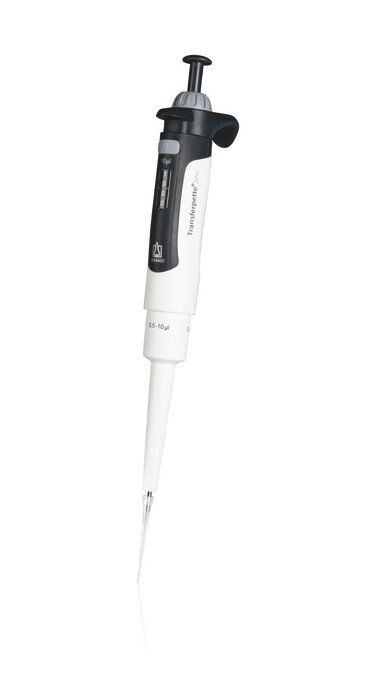 BRAND 706870 Transferpette pro Single-Channel Pipette, Adjustable, 0.5 - 10 µl