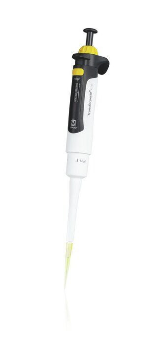 BRAND 706873 Transferpette pro Single-Channel Pipette, Adjustable, 5 - 50 µl