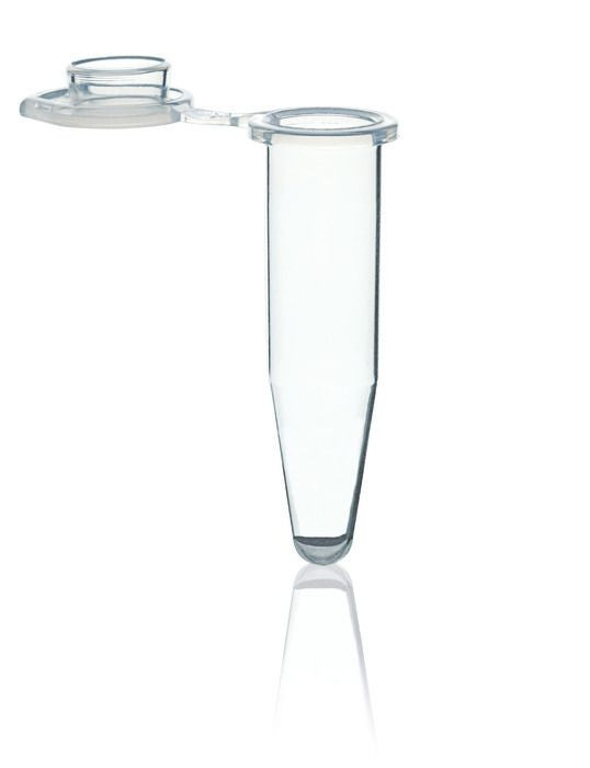 BRAND 781310 PCR Single Tubes, PP, 0.5 ml, transparent