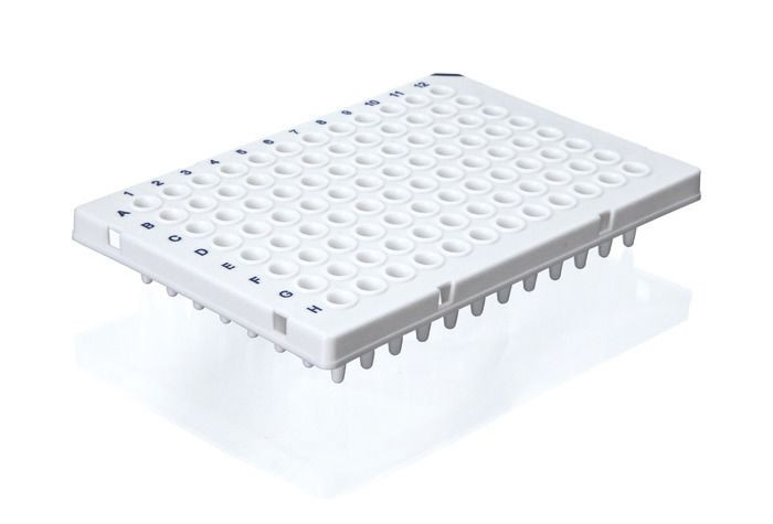 BRAND 781376 PCR plate 96-well, PP, 0.2 ml, standard, white