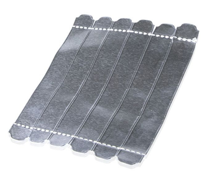 BRAND 781382 Sealing Film for storage and automation, aluminum, self-adhesive