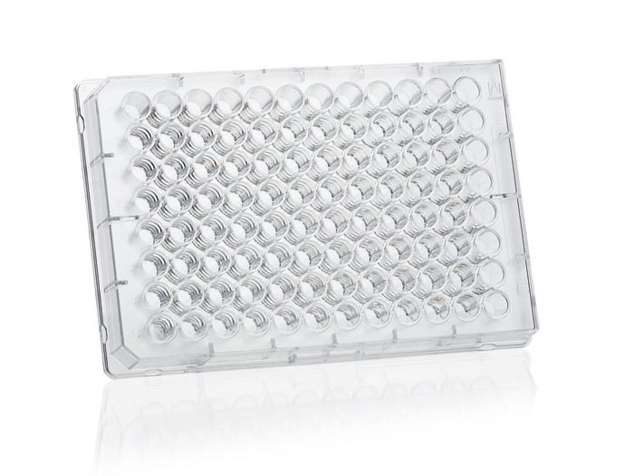BRAND 781602 BRANDplates 96-Well Microplate, pureGrade, PS, 350 µl, standard, F-bottom
