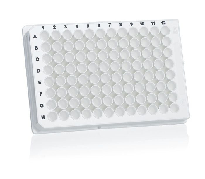 BRAND 781605 BRANDplates 96-Well Microplate, pureGrade, PS, 350 µl, standard, F-bottom