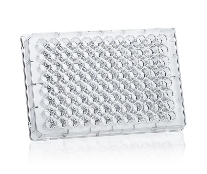 BRAND 781607 BRANDplates 96-Well Microplate, pureGrade, PS, 330 µl, standard, U-bottom