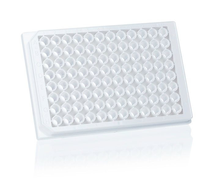 BRAND 781970 BRANDplates 96-Well Microplate, cellGrade, PS, sterile, 330 µl, transparent bottom, F-bottom
