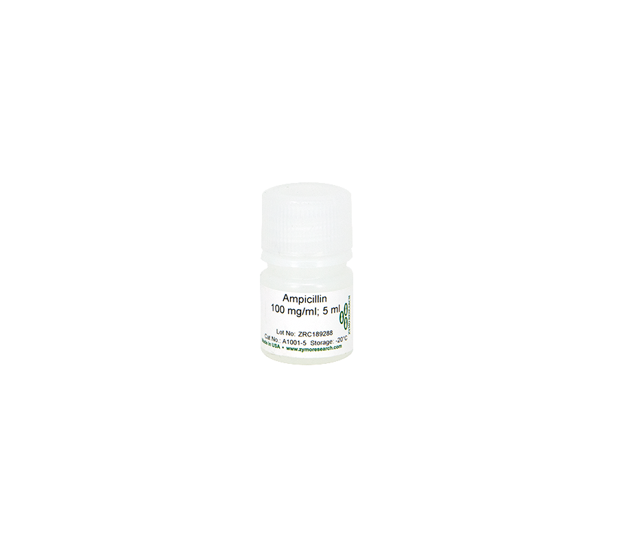 Zymo Research A1001-5 Ampicillin Sodium, 100 mg/mL
