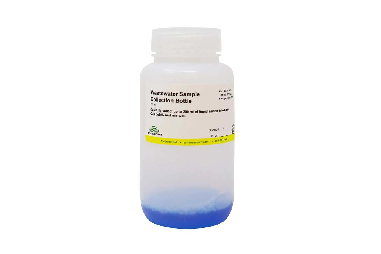 Zymo Research R1503-8 Wastewater Sample Collection Bottle, 8 Bottles