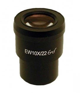 Heathrow Scientific 1400-10XHE30ME Eyepiece, 10X Ultra-Widefield, High Eyepoint, for 1442MMi's