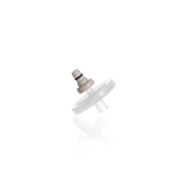 DURAN 1129825 Connector (5.8 mm) and Syringe Disk Filter (0.2 µm), for GL 45 screw cap, with 2-hose connector, Pack of 2