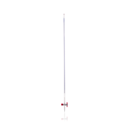 DURAN 243303604 Burette, Class AS, with Schellbach stripe and PTFE key, 50 mL