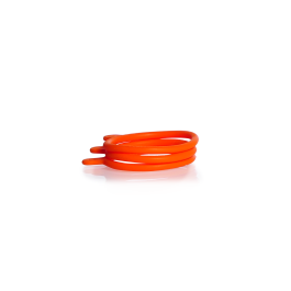 DURAN 292435626 TILT GL 56 Bottle Tag, silicone rubber, orange, Case of 20
