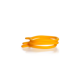 DURAN 292435634 TILT GL 56 Bottle Tag, silicone rubber, yellow, Case of 20