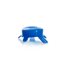 Kimble 291112124 Silicone Lid, Cyan, 64-76 mm