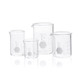 Kimble 14000-4000 KIMAX Griffin Beakers, 4000 mL, Case of 6
