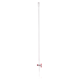 Kimble 17027F-50 KIMAX Buret, Class A, Serialized and Certified, with Standard Top Opening, 50mL