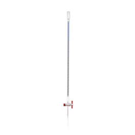 Kimble 17150F-50 KIMAX Schellbach Buret, with straight bore PTFE stopcock, 50 mL