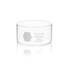 Kimble 23000-9050 KIMAX Crystallizing Dish, 90 x 50 mm, 270 mL, Case of 18
