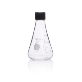 Kimble 26505-2000 KIMAX Erlenmeyer Flask with Screw Cap, 2000 mL, Case of 8