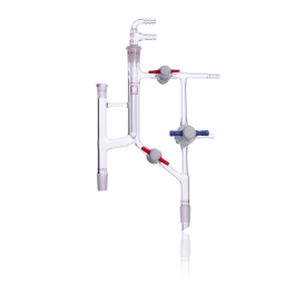 Kimble 287630-0000 KONTES Variable Reflux Distillation Head With PTFE Plugs