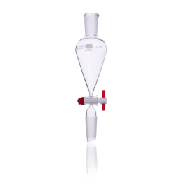Kimble 29057F-125 KIMAX Squibb Separatory Funnel With 24/40 Stem, 125 mL
