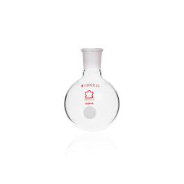 Kimble 294010-0100 KONTES Single Neck Heavy Wall Round Bottom Flask, 19/22, 100 mL