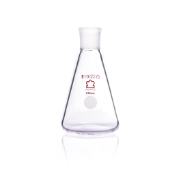 Kimble 296510-0250 KONTES Jointed Narrow Mouth Erlenmeyer Flask, 19/22, 250 mL