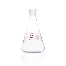 Kimble 617000-0845 KONTES Jointed Narrow Mouth Erlenmeyer Flask, 45/50, 2000 mL