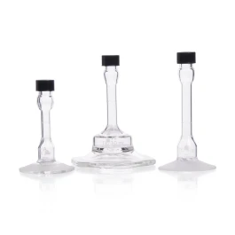 Kimble 297050-0002 KONTES Micro Volumetric Flask, Class A, Threaded, 2 mL