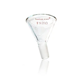 Kimble 629030-0022 KONTES Offset Jointed Powder Addition Funnel, 24/40 mm