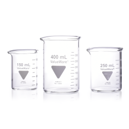 Kimble 54005-4000 ValueWare Beaker, Heavy Duty, 4000 mL, Case of 4