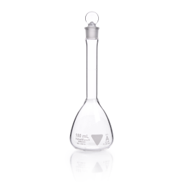 Kimble 58014-10 ValueWare Volumetric Flasks, Glass Stopper, 10 mL, Case of 12
