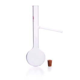 Kimble 610900-0200 KIMAX Barrett Distillation Flask, 200 mL, Case of 24