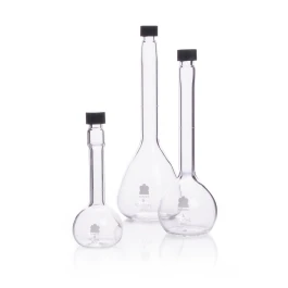 Kimble 621600-0005 KONTES Volumetric Flask, Class A, with Screw Cap, 5 mL
