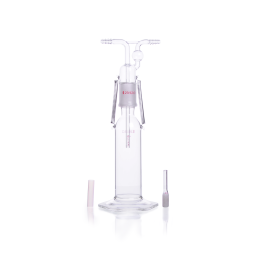 Kimble 657750-1223 Tall Form Gas Washing Bottles, coarse, 125 mL
