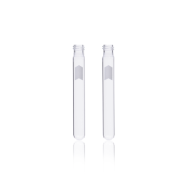 Kimble 73750-16125 Disposable Screw Thread Culture Tube With Marking Spot, 15-415, 16 x 125 mm, 16mL, Case of 1,000