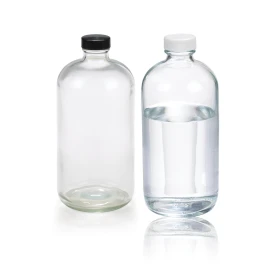 Wheaton 220976 32 Oz Btl,Type Iii Amb,Safety Ct,Ptfe Ln, Case of 12