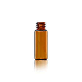 Wheaton W225910 Standard Opening Vials 12 x 32mm, Amber, Case of 1,000