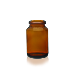 Wheaton 226732 UNI-DOSE Bottle and Vial, Amber Glass Bottle, 15 mL, Case of 500