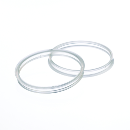 Wheaton 240756 Lab 45 Accessory, Replacement Natural Polypropylene Pour Ring, Case of 12