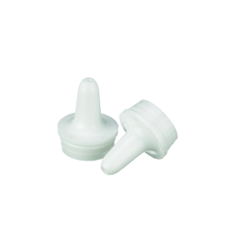 Wheaton 242440 Extended Controlled Dropper Tip, 20mm, White, Case of 100