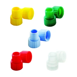 Wheaton 242800 Snap Plug Caps, Natural, 8 mm, Case of 1,000