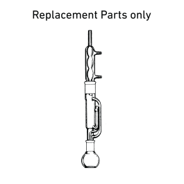 Wheaton 428146 Flat-Bottom Flask, For Soxhlet Extraction Apparatus, 250mL, 24/40