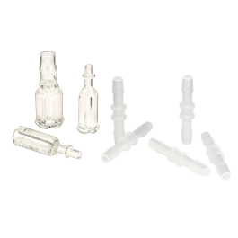 Wheaton 374324 Polypropylene Nozzle (fits 2mm and 3mm ID tubing), Case of 6