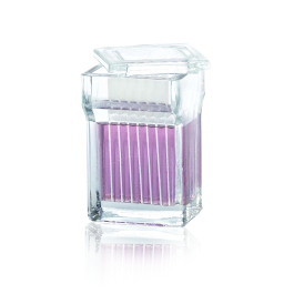 Wheaton 900620 8-16 Slide Staining Jar, with Cover, Case of 6
